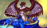  abs anthro avian balls beak biceps big big_butt big_muscles big_penis blue blue_body blue_dragon blue_penis blue_skin body_markings brown_feathers brown_fur butt chest_tuft claws clenched_teeth cum cum_on_arm cum_on_chest cum_on_face cum_on_penis cum_string cumshot digitigrade dragon erection excessive_cum eyes_closed fangs feathers frottage fur gay gryphon handjob horn interspecies kneeling knot leaking lying male markings masturbation messy modem_redpill muscles nude on_back open_mouth orgasm paws pecs penis pose purple_penis scales scalie sheath stripes tabra talons teeth thick_penis toe_claws tongue tuft webbed_feet western_dragon white_horns wings 