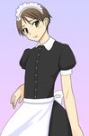  1boy androgynous crossdressing hourou_musuko maid seya_riku short_hair trap 