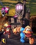  buzz dixie_kong donkey_kong_country_3 kiddy_kong lowres nintendo official_art rareware 