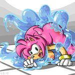  amy_rose bent_over breasts chaos epicchase female forced gloves green_eyes hair headband hedgehog mammal nipples nude penetration pink_hair rape sega solo sonic_(series) tentacle_rape tentacles thighs tongue 