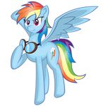  absurd_res alpha_channel blue_body cutie_mark equine erockertorres eyewear female feral friendship_is_magic goggles hair hi_res horse looking_at_viewer mammal multi-colored_hair my_little_pony pegasus plain_background pony purple_eyes rainbow_dash_(mlp) rainbow_hair simple_background solo spread_wings transparent_background wings 