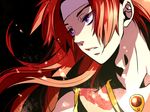  74x bad_id bad_pixiv_id face headband long_hair male_focus purple_eyes red_hair solo tales_of_(series) tales_of_symphonia zelos_wilder 