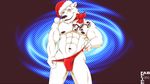  abs anthro bear biceps big_muscles blue_eyes bow bulge christmas fabfelipe grin hat holidays male mammal muscles pecs polar_bear pose smile solo speedo swimsuit tattoo teasing thong underwear undressing 