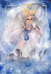  angel dated feathers mosho original pale_color pointy_ears signature solo star traditional_media wings 