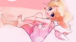  :d barefoot blonde_hair blue_eyes blush fang feet highres jewelpet_(series) jewelpet_twinkle long_hair looking_at_viewer miria_marigold_mackenzie non-web_source nyama open_mouth sketch smile solo toes twintails wings 