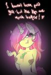  anthro blush breasts cutie_mark equine female friendship_is_magic horn horse looking_at_viewer mammal mimie my_little_pony nipples nude original_character piercing pony smile solo unicorn 
