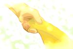  ambiguous_gender disembodied_hand disembodied_hands fur hand_holding lens_flare nintendo pikachu pok&#233;mon roy_arashi royyy size_difference unknown_species video_games yellow_fur 