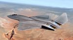  airplane desert fighter_jet flying jet military military_vehicle mountain original pilot realistic sky solo taedu yf-23 