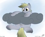  amber_eyes blonde_hair cloud derpy_hooves_(mlp) english_text equine fatalfox female feral friendship_is_magic fur grey_fur hair hanging horse mammal my_little_pony open_mouth pony pussy signature simple_background sky solo text 