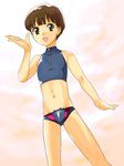  1boy brown_hair child hourou_musuko nitori_shuuichi shota swimsuit torajimaneko trap 