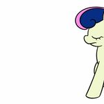 bonbon_(mlp) cutie_mark equine female feral friendship_is_magic horse lamiaaaa mammal my_little_pony plain_background pony solo what white_background 