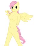  anthrofied equine female fluttershy_(mlp) friendship_is_magic horse mammal mr.smile my_little_pony pegasus solo wings 