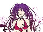  bikini hatsune_miku purple_hair swimsuit vocaloid 