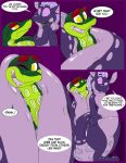  2011 2_mouths ambiguous_gender anaconda anthro bloop_(tacokurt) boa_(snake) bog_leech_(species) bogroo boinae cephalopod coiling coleoid comic dialogue digital_media_(artwork) dreadlocks duo energy_drain english_text feral forked_tongue gastropod glistening glistening_body green_body hair hi_res hybrid kangaroo lagomorph legless macropod male male/ambiguous male/male mammal marine marsupial mollusk monster multi_mouth nude octoconda octopodiform octopus octoroo open_mouth purple_body reptile scalie serpentine shikan simple_background size_difference snake tacokurt tail tail_mouth text thick_thighs tongue tongue_out unusual_anatomy unusual_tail 