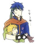  artist_request blonde_hair blue_hair fire_emblem fire_emblem:_souen_no_kiseki gloves headband ike link lowres male_focus multiple_boys pointy_ears sleeping super_smash_bros. the_legend_of_zelda toon_link translation_request 