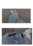  2018 ambiguous_gender anthro bat bite comic dialogue digital_media_(artwork) fur hi_res lary_(yinller) mammal montimer_(yinller) mouse richie_(yinller) rodent ronnie_(yinller) wings yinller young 
