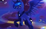  abstract_background blue_eyes blue_fur blue_hair cutie_mark equine female feral friendship_is_magic fur hair horn jiayi looking_at_viewer mammal my_little_pony princess_luna_(mlp) smile solo tiara winged_unicorn wings 