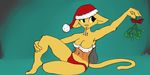  christmas clothed clothing feline female holidays iamzavok katia_managan khajiit mammal mistletoe prequel skimpy solo the_elder_scrolls video_games 
