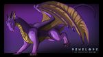 claws dragon evalion female feral horn invalid_tag paws penelope penelope_the_persistant_dragon purple purple_scales purple_skin purple_theme scalie solo tongue wings 