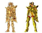  80s araki_shingo armor comparison gold gold_saints helmet himeno_michi knight kurumada_masami oldschool sagittarius_aiolos saint_seiya wings zodiac 
