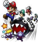  baby_luigi baby_mario chain_chomp luigi mario mario_&amp;_luigi mario_&amp;_luigi:_partners_in_time mario_(series) nintendo official_art partners_in_time shroob super_mario_bros. 