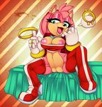  breasts crystal-for-ever female hedgehog looking_at_viewer mammal navel nipples open_mouth piercing plump_labia pussy ring sega sitting solo sonic_(series) spread_legs spreading 