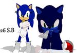  and anthro duo english_text female green_eyes hedgehog male mammal plain_background sega sonic_(series) sonic_the_hedgehog source_request text unknown_artist werehog white_background 