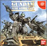  cover game_cover gm_(mobile_suit) gundam gundam_side_story:_rise_from_the_ashes gundam_side_story_0079:_rise_from_the_ashes lowres weapon white_dingo 