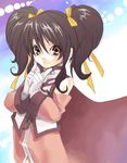  anise_tatlin bangs brown_eyes brown_hair natsuhiko tales_of_(series) tales_of_the_abyss twintails 