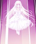  1girl artist_request dress game_cg gown rizetto_verutooru solo white_hair 