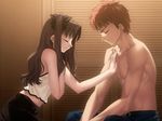  1boy 1girl emiya_shirou fate/stay_night fate_(series) game_cg tohsaka_rin 