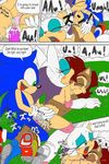  anal_penetration anus bat breasts butt close-up cum dialog dialogue dildo double_dildo female forced from_behind group group_sex hedgehog lesbian lying male mammal missionary_position nude on_back penetration penis pussy rodent rouge_the_bat sally_acorn sega sex sex_toy sonic_(series) sonic_the_hedgehog text threesome trio vaginal vaginal_penetration 