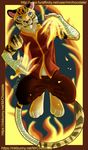  feline fire fire_bender fire_nation firebender firebending flames male mammal mrchocolate persian_tiger tiger 