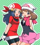  cosplay costume_swap costume_switch haruka_(pokemon) haruka_(pokemon)_(cosplay) hikari_(pokemon) hikari_(pokemon)_(cosplay) nintendo pokemon pokemon_(anime) shinji_(pokemon) 