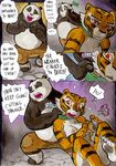  amazed anthro bear better_late_than_never breasts collar comic daigaijin dialog dialogue english_text eyes_closed feline female kung_fu_panda male mammal master_tigress nipples panda po red_eyes text tiger 