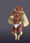  blush breasts diaper female lagomorph lopunny mammal nintendo pok&#233;ball pok&#233;mon pok&eacute;ball pok&eacute;mon pow rabbit video_games wet 