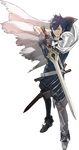  chrom_(fire_emblem) fire_emblem fire_emblem:_kakusei kozaki_yuusuke krom official_art solo sword weapon 