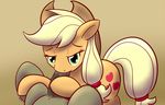  animal_genitalia applejack_(mlp) blonde_hair cowboy_hat cutie_mark drooling equine erection fellatio female feral friendship_is_magic green_eyes hair hat horse horsecock looking_at_viewer male mammal my_little_pony oral oral_sex penis pony saliva sex straight whatsapokemon 