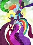  anal anal_penetration blush cloud cum equine female friendship_is_magic hair horse multi-colored_hair my_little_pony penetration pony rainbow_dash_(mlp) rainbow_hair v-d-k 