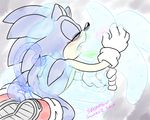  anal anal_penetration anthro blue_hair blush chaos demon gay green_eyes hair hedgehog male mammal open_mouth penetration sega sex sonic_(series) sonic_the_hedgehog tentacles tongue 