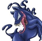  ambiguous_gender equine feral glasgow_smile horse mammal marvel my_little_pony plain_background ponification pony rape_face shadow-rep sharp_teeth smile solo symbiote teeth the_amazing_spider-man tongue tongue_out transparent_background venom venom_(spider-man) 