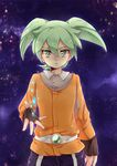  bad_id bad_pixiv_id fei_rune fingerless_gloves gloves green_eyes green_hair inazuma_eleven_(series) inazuma_eleven_go inazuma_eleven_go_chrono_stone looking_at_viewer male_focus solo tobi_(one) 