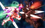  00_gundam mobile_suit_gundam mobile_suit_gundam_00 space sword weapon zefai 