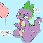  balls clopper-dude cub cum cum_in_mouth cum_on_face cumshot english_text equine erection friendship_is_magic gay green_eyes horse male my_little_pony open_mouth orgasm penis scalie shining_armor_(mlp)dragon spike_(mlp) text tongue tongue_out young 