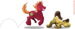  big_macintosh_(mlp) butt caramel_(mlp) equine feral friendship_is_magic gay horse horsecock male mammal my_little_pony penis pony 