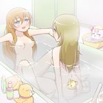  bad_id bad_pixiv_id bathing blue_eyes blush breasts brown_hair crepe_(precure_5) hair_down houjou_hibiki hummy_(suite_precure) long_hair minamino_kanade multiple_girls nipples nude ogry_ching open_mouth orange_hair precure shared_bathing sitting small_breasts smile steam suite_precure syrup_(yes!_precure_5) water wet yes!_precure_5 