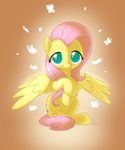  arthropod blue_eyes butterfly cutie_mark equine female feral fluttershy_(mlp) friendship_is_magic hair horse insect looking_at_viewer mammal my_little_pony pegasus pink_hair plain_background pony solo valcron wings 