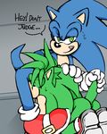  anus blue_hair brother butt dialog dialogue duo fellatio gay green_eyes hair hedgehog incest looking_at_viewer male mammal manic_the_hedgehog oral oral_sex sega sex sibling sonic_(series) sonic_the_hedgehog sonic_underground text young 