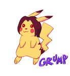  arin_hanson cute english_text enjglish_text game_grumps hair jon_jafari male nintendo pikachi pikachu plain_background pok&#233;mon pok&eacute;mon solo text video_games white_background yawnz 