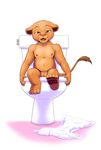  anthrofied cub derp diaper disney feline female lion mammal nala nude pussy the_lion_king toilet unknown_artist young 